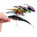 Multi Section Vib Hard Lures 9.5cm/8.9g Painted Bionic