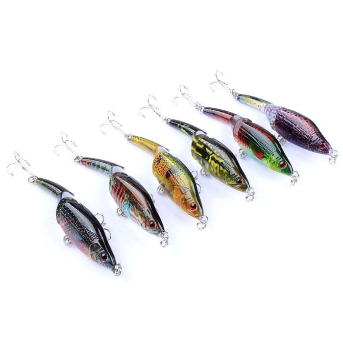 Multi Section Vib Hard Lures 9.5cm/8.9g Painted Bionic