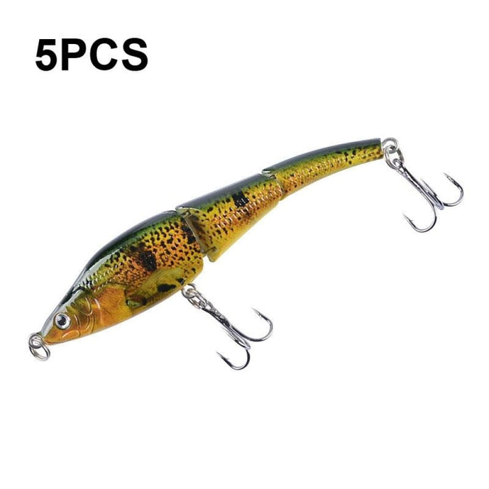 Multi Section Vib Hard Lures 9.5cm/8.9g Painted Bionic