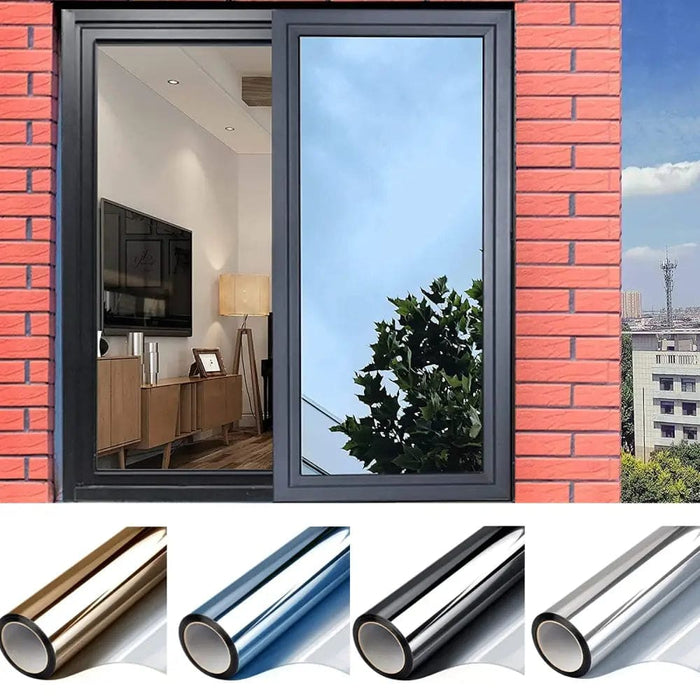 Multi-size One Way Mirror Film Privacy Sun Blocking Glass