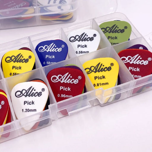 Multicolour Guitar Picks 24 Pieces Abs Premium Plastic