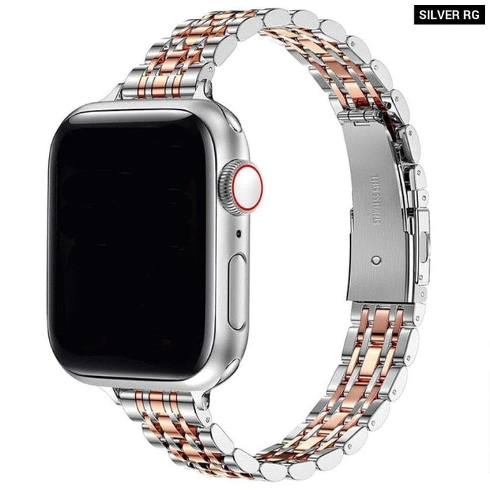 Multicolour Stainless Steel Strap for Apple Watch