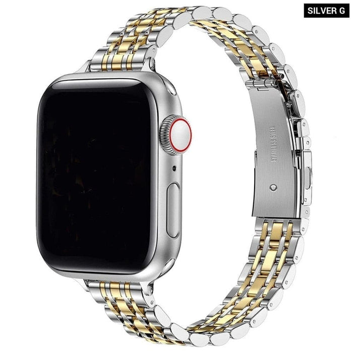 Multicolour Stainless Steel Strap for Apple Watch