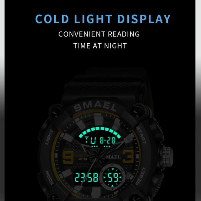 Multifunctional Army Style Led Sport Watch