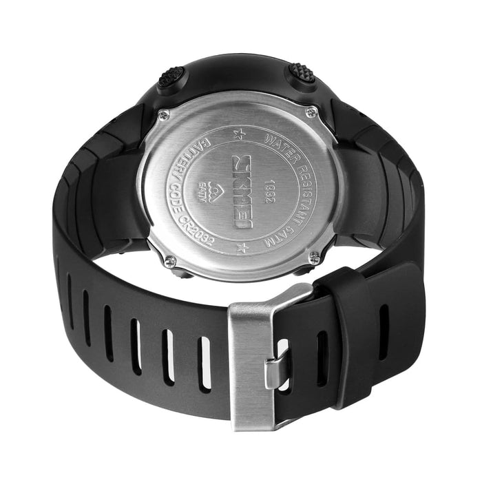 Multifunctional Led Digital Black Dial Sport Watch