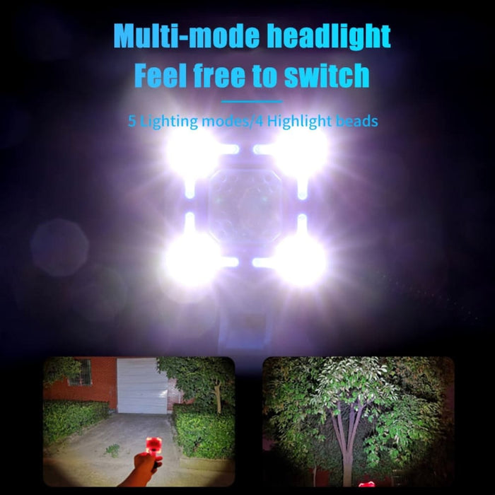 Multifunctional Two In One Horn Headlight