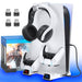 Multifunctional Vertical Cooling Stand With Game Slot