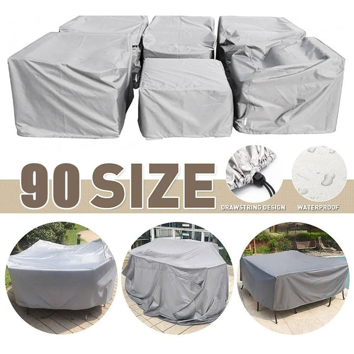 Multiple Size Outdoor Furniture Cover Sofa Chair Table Rain