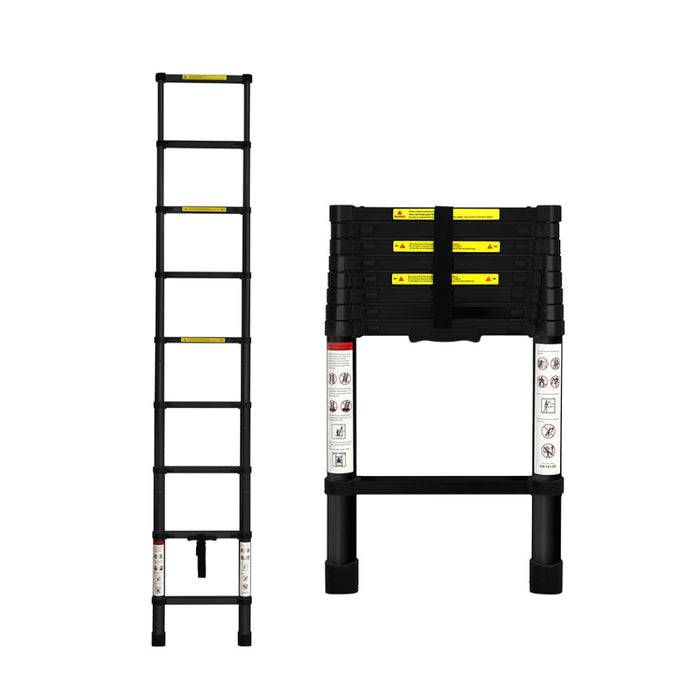 Goslash Picks Multipurpose Aluminium Ladder Telescopic 2.6m