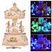 Music Box Carousel Horse Unicorn Colour Change Led Light