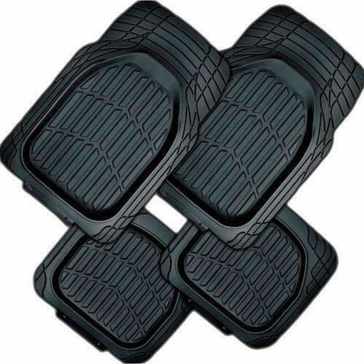 Mystic 4-piece Car Mat - Black [rubber]