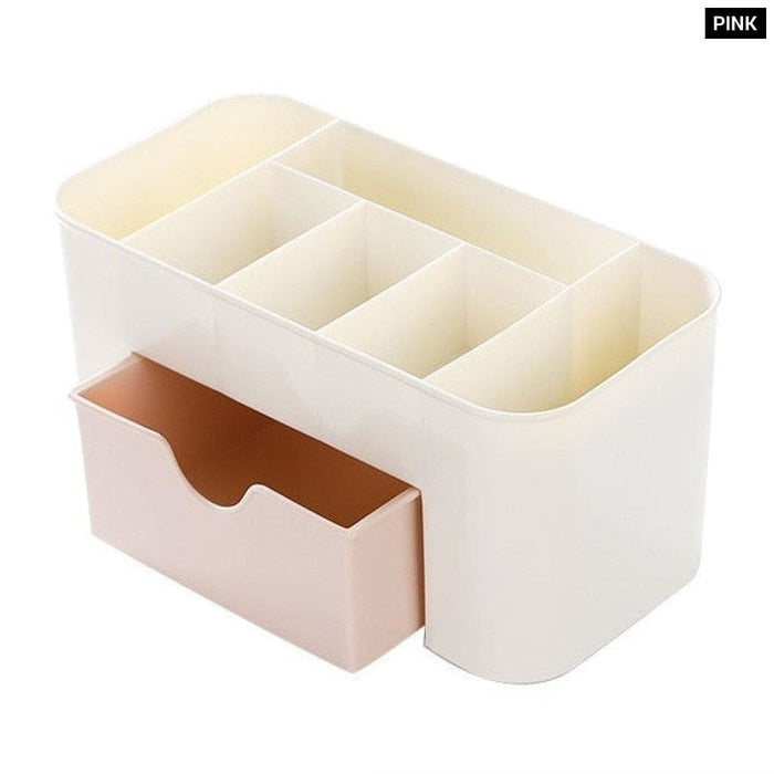 Nail Storage Box Plastic Drawer Style Easy To Clean Desktop