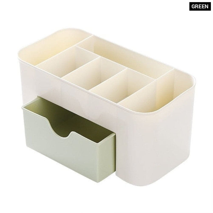 Nail Storage Box Plastic Drawer Style Easy To Clean Desktop