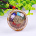 Natural 7 Chakra Orgone Pendant Crystal Healing Necklace