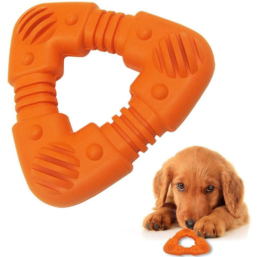 Natural Soft Rubber Dog Chew Toy For Aggressive Chewers &