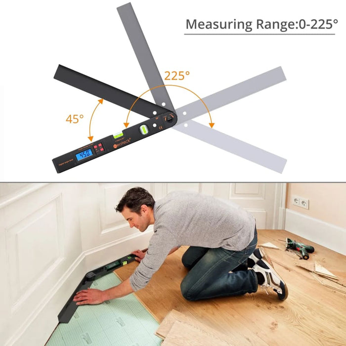 Neoteck 400mm Digital Protractor And Level