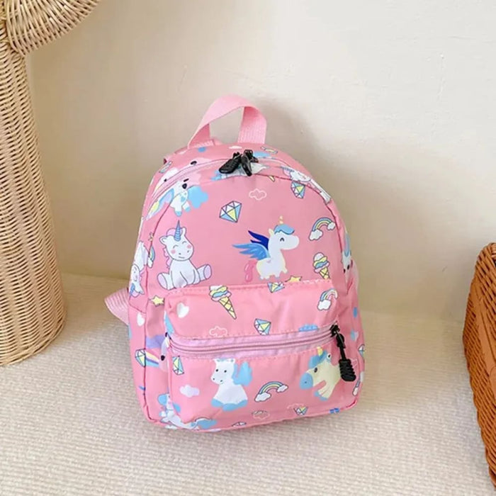 New Kids Backpack Cute Animal Print School Bag 1 Pcs