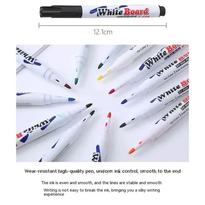 New Marker Set Watercolour Pen Refill 12 Colour With Spoon