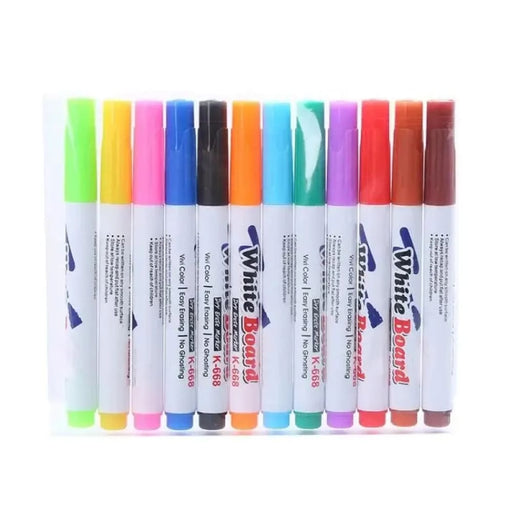 New Marker Set Watercolour Pen Refill 12 Colour With Spoon