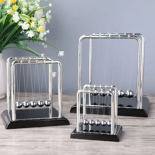 Newton Cradle Balance Steel Balls Physics Science Pendulum