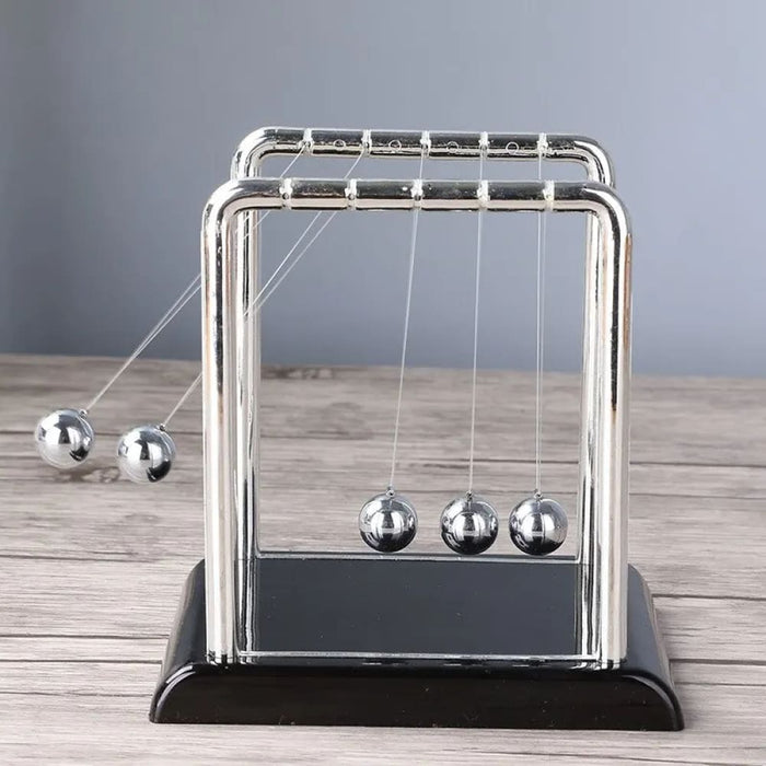 Newton Cradle Balance Steel Balls Physics Science Pendulum