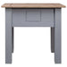 Nightstand Grey 50.5x50.5x52.5 Cm Pine Panama Range Xnxlia