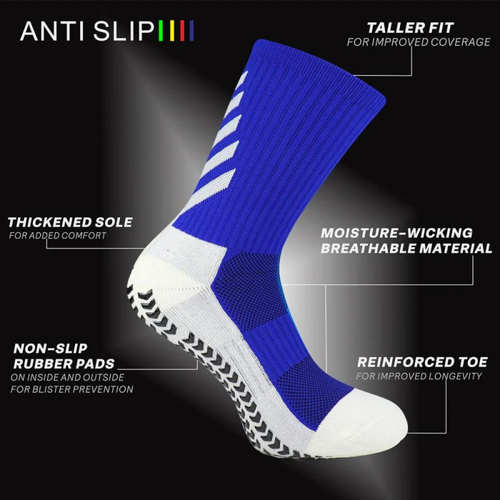 Non Slip Athletic Soccer Socks For Men