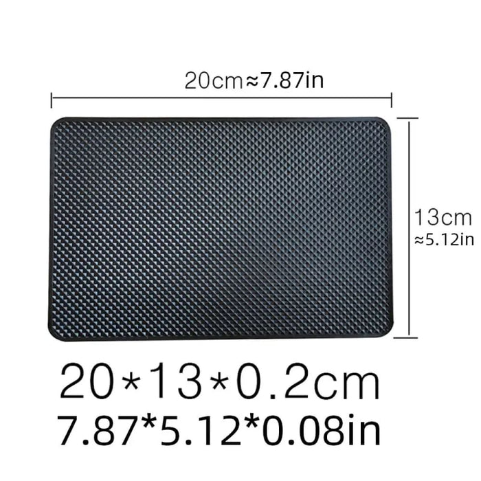 Non Slip Car Dashboard Mat For Phone And Sunglasses