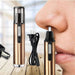 Men Nose Hair Trimmer Shaver Battery Electric Scissors