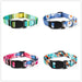 Nylon Adjustable Comfortable Dog Collar With Safety Buckle