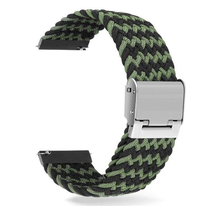 Nylon Braided Bracelet Band For Samsung Galaxy Watch Huawei