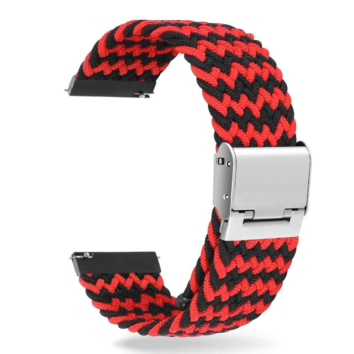 Nylon Braided Bracelet Band For Samsung Galaxy Watch Huawei