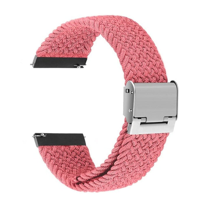 Nylon Braided Bracelet Band For Samsung Galaxy Watch Huawei