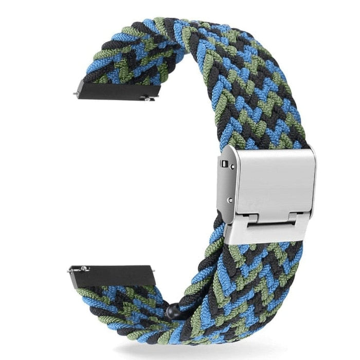 Nylon Braided Bracelet Band For Samsung Galaxy Watch Huawei