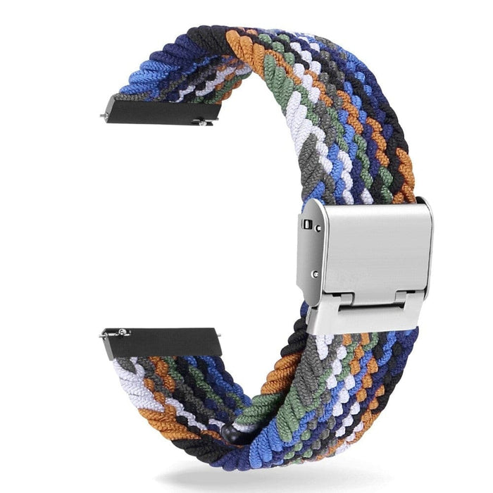 Nylon Braided Bracelet Band For Samsung Galaxy Watch Huawei