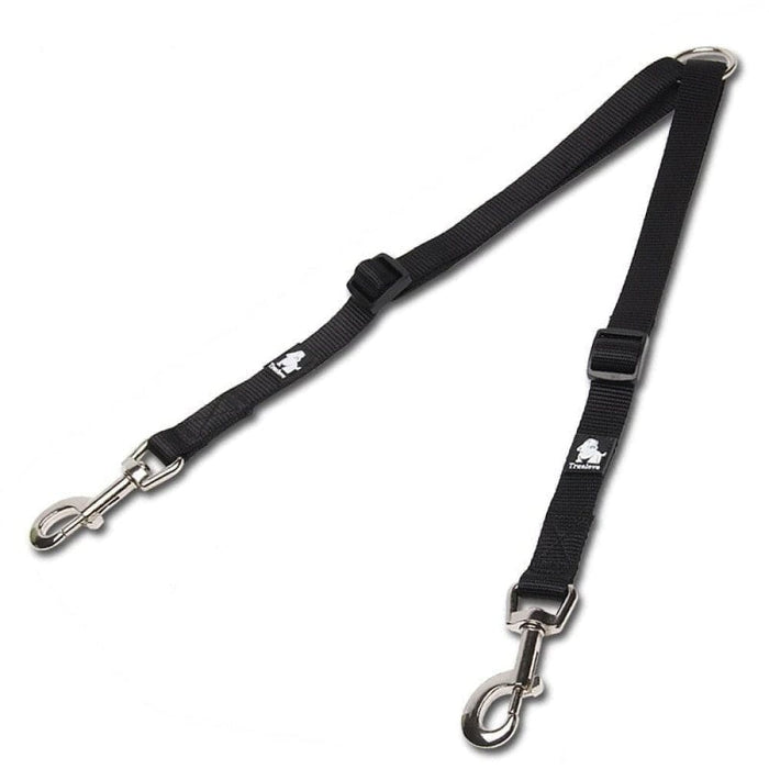 Nylon Double Dog Leash