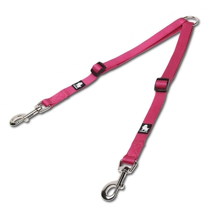 Nylon Double Dog Leash