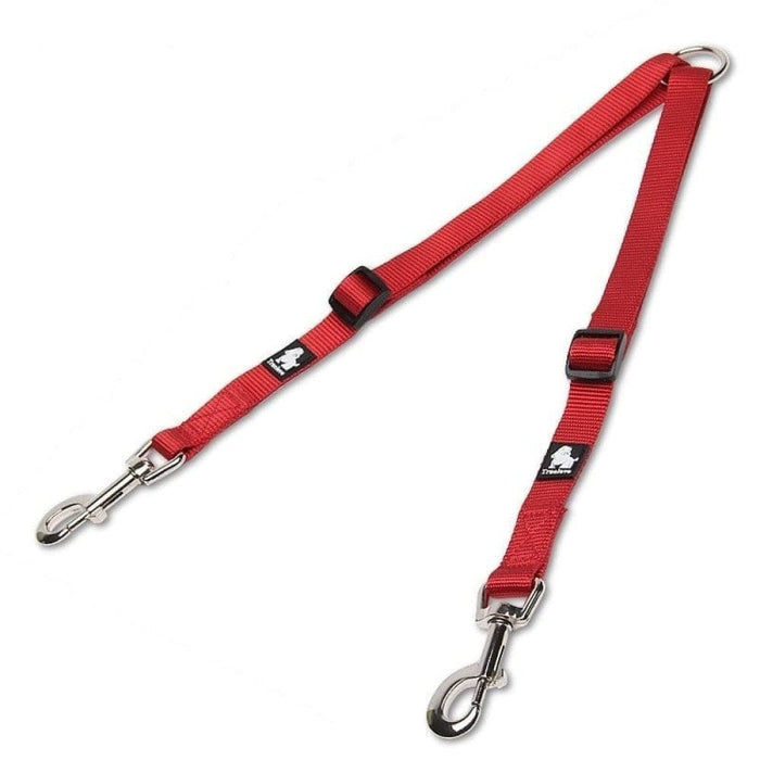 Nylon Double Dog Leash