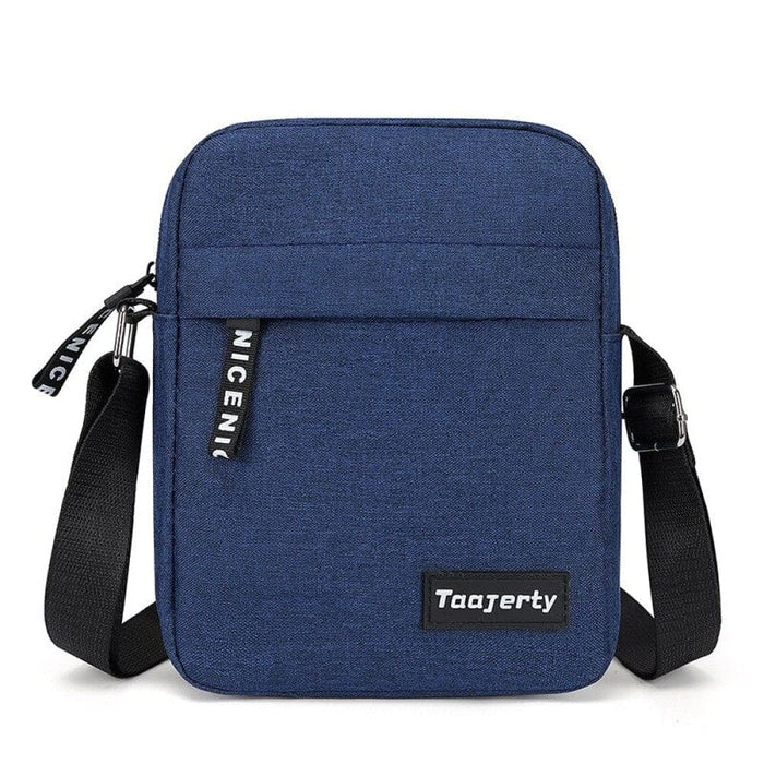 Nylon Shoulder Bag Men Solid Colour Messenger Casual