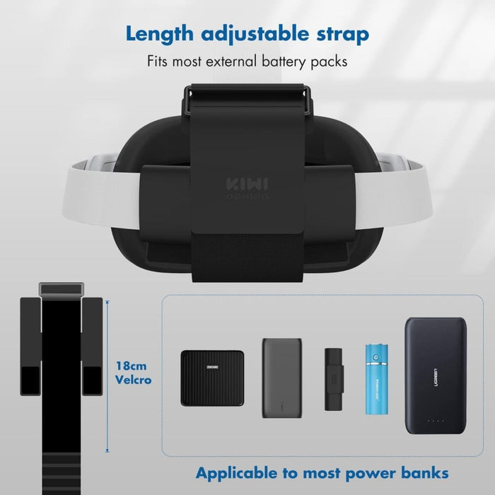 Nz Local Stock-3 In 1 Battery Strap For Oculus Meta Quest 2