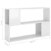 Nz Local Stock-book Cabinet Glossy Look White 100x24x63 Cm