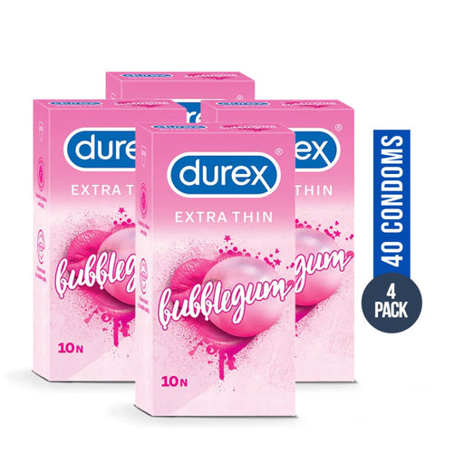 Nz Local Stock- Bubblegum Sensually Flavoured Condoms - 40