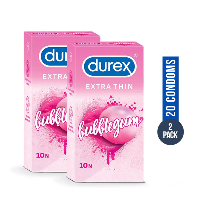 Nz Local Stock- Durex Bubblegum Sensually Flavoured Condoms