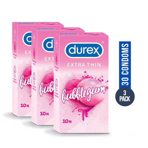 Nz Local Stock- Durex Bubblegum Sensually Flavoured Condoms