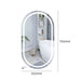 Nz Local Stock- Led Wall Mirror Oval Anti-fog Bathroom