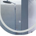 Nz Local Stock- Led Wall Mirror Oval Anti-fog Bathroom