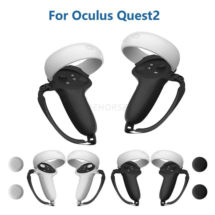 For Oculus Quest 2 Vr Touch Controller Silicone Skin Handle