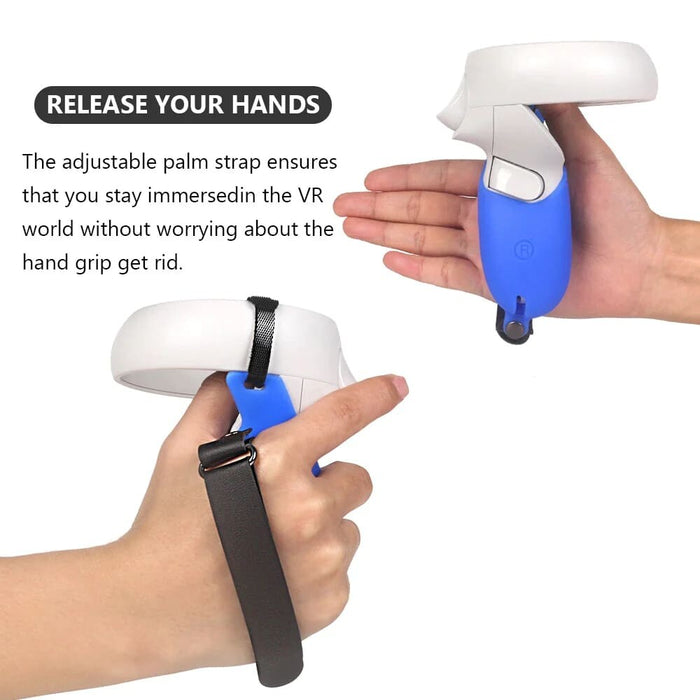 For Oculus Quest 2 Vr Touch Controller Silicone Skin Handle