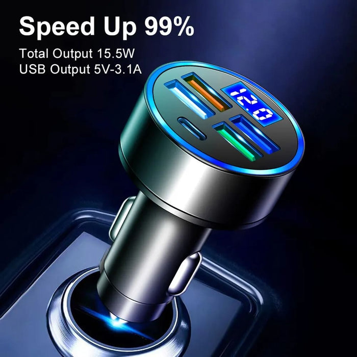 Olaf Qc3.0 Usb Car Charger Fast Charging Type c Adapter