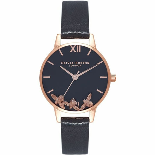 Olivia Burton Ob16ch06 Women’s Black Watch Quartz 30mm